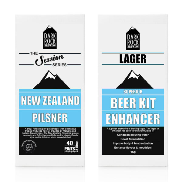 Dark Rock Session Series New Zealand Pilsner & Enhancer