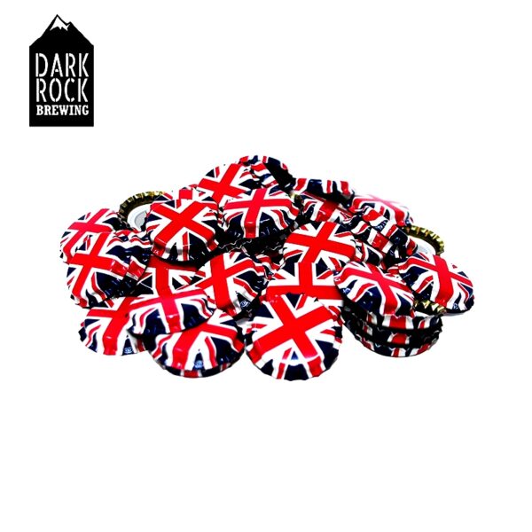 50 Crown Caps - Union Jack