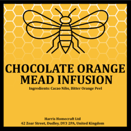 Chocolate Orange Mead Infusion