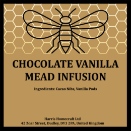 Chocolate Vanilla Blend Mead Infusion