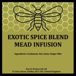 Exotic Spice Blend Mead Infusion