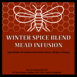 Winter Spice Blend Mead Infusion