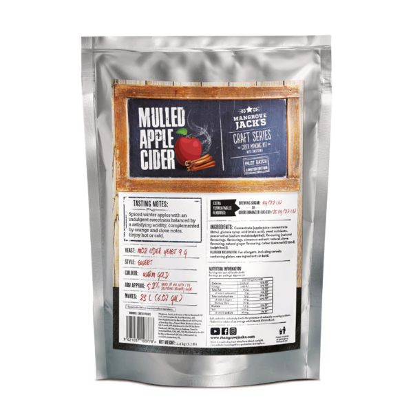 Mangrove Jacks Craft Series Mulled Apple Cider Kit