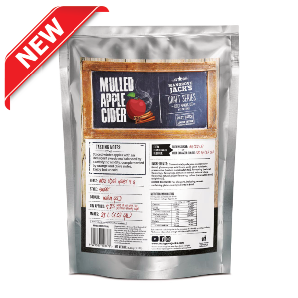 Mangrove Jacks Craft Series Mulled Apple Cider Kit